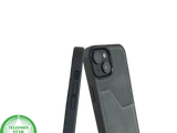 iPhone 15 Hoesje &ndash; Donkergroen Vintage Leerlook Met Kaarthouder | Stoer &amp; Praktisch