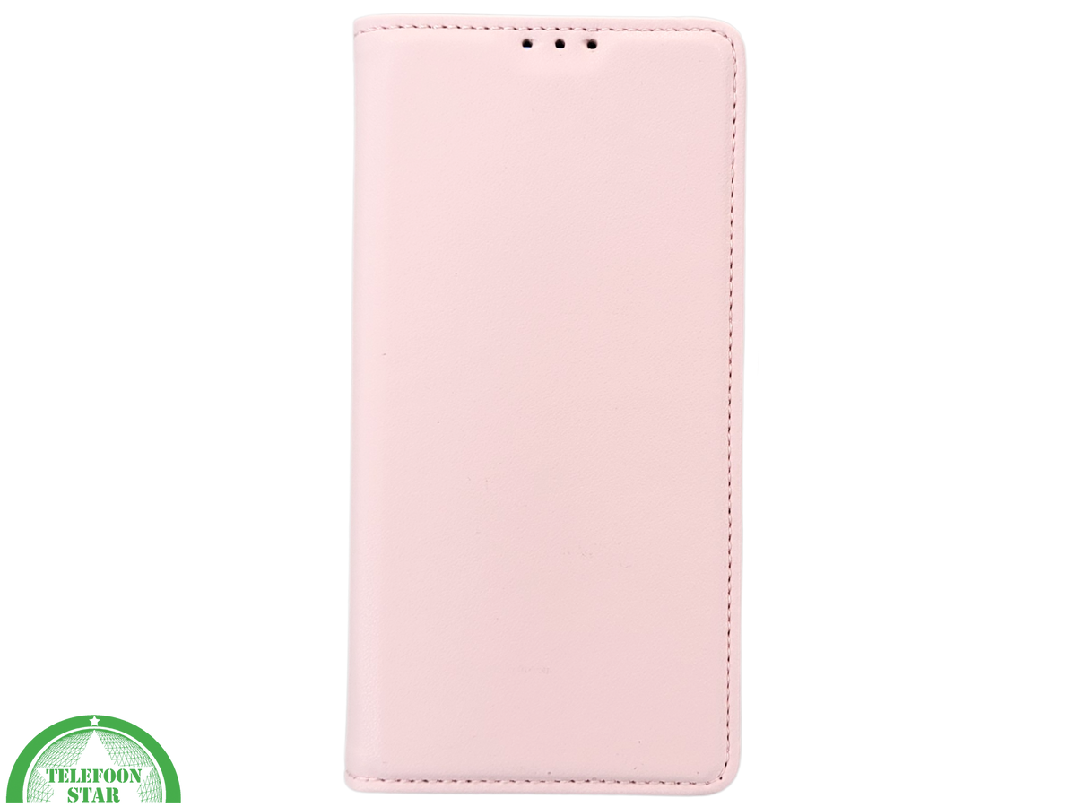 Bookcase Hoesje iPhone 16 Pro Roze &ndash; Elegante Wallet Case met Pasjeshouder