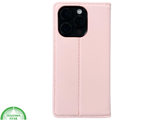 Bookcase Hoesje iPhone 16 Pro Roze &ndash; Elegante Wallet Case met Pasjeshouder