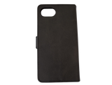 Hoesje voor iPhone 17e Zwart Leerlook Wallet Case Kaartvakken