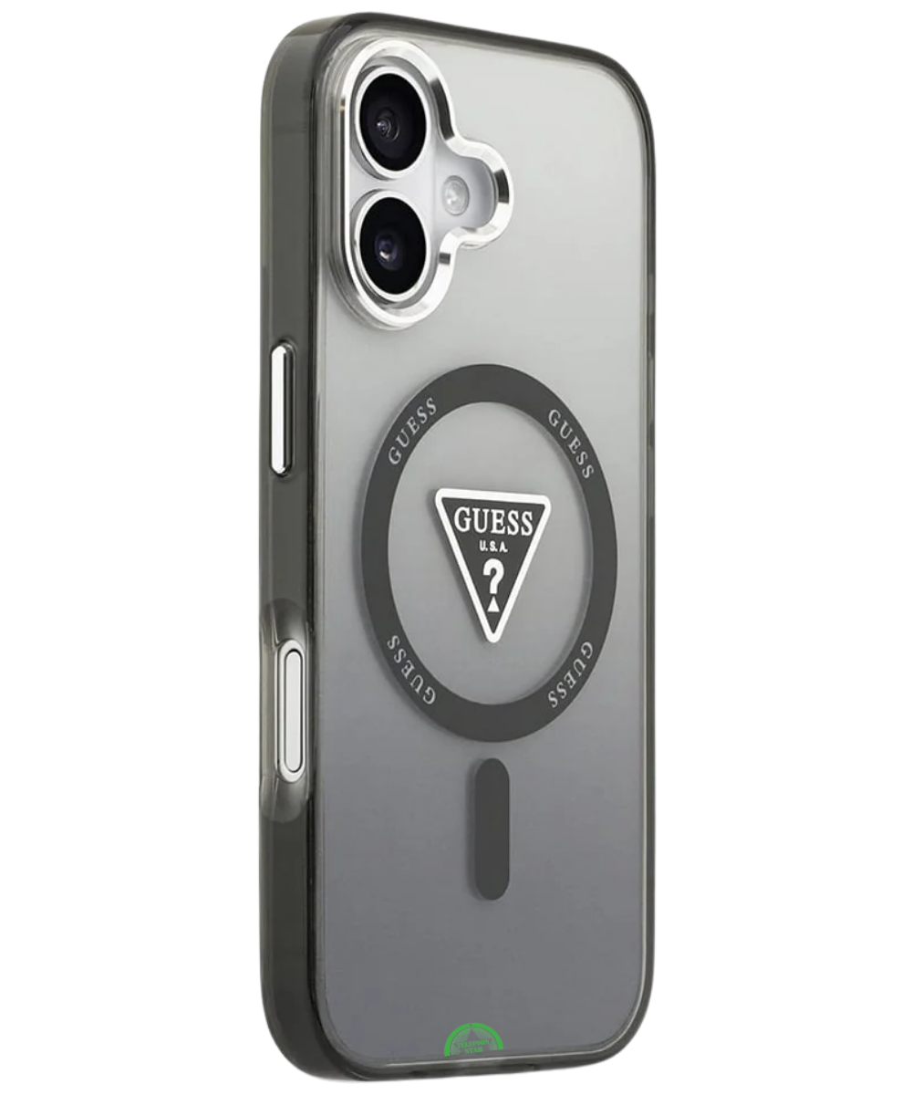 hoesje iPhone 17 Smoke Gray met Magneet-Ring, Camera Strak