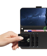 Premium Bookcase Hoesje Xiaomi 17 Zwart Leren Look Beschermhoes
