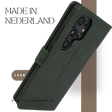 Hoesje voor Samsung Galaxy S26 Ultra Olijfgroen Boekcase
