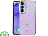 Hoesje voor Samsung Galaxy A37 Transparant groen knop Schokbestendige Bescherming