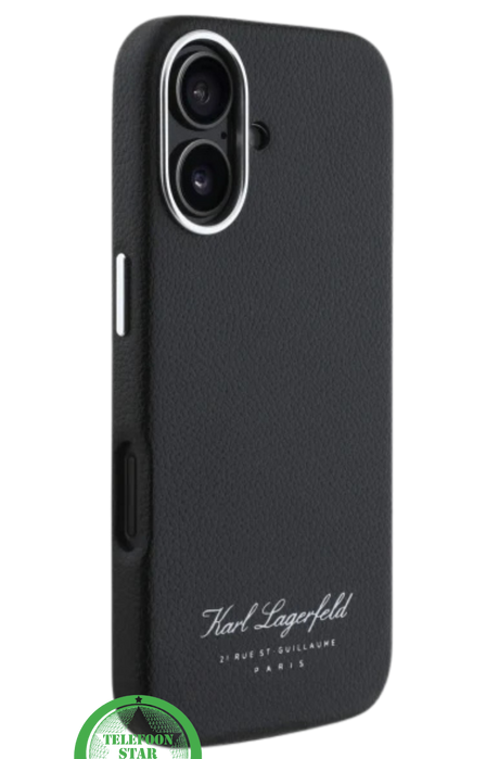 Luxe Leren Hoesje voor iPhone 16 &ndash; Elegant, Slank en Beschermend