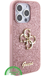 Hoesje voor iPhone 15 Pro &ndash; Roze Goud Elegantie en Bescherming