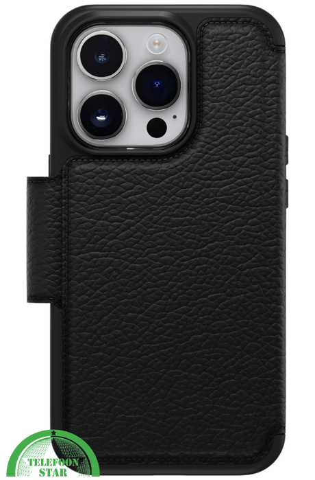 Zwart Bookcase Hoesje iPhone 14 Pro Max &ndash; Luxe &amp; 360&deg; Bescherming | Telefoonstar