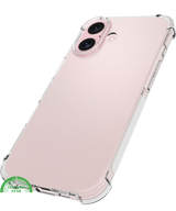 Transparant Hoesje voor iPhone 16 Plus Shockproof &ndash; Sterk &amp; Kristalhelde