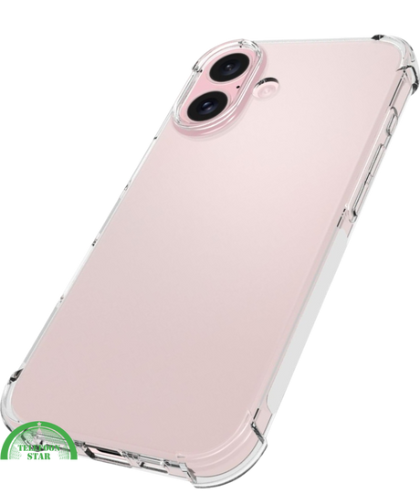 Transparant Hoesje voor iPhone 16 Plus Shockproof &ndash; Sterk &amp; Kristalhelde
