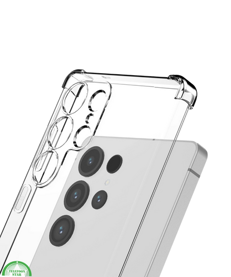 Transparant Shockproof Hoesje voor Samsung S23 Ultra – Slank & Sterk