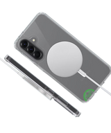 Hoesje voor Samsung S26 Plus Transparant Slank Sterk & MagSafe-Compatibel
