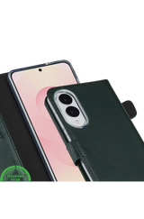 Bookcase Groen voor Samsung S25 Edge
