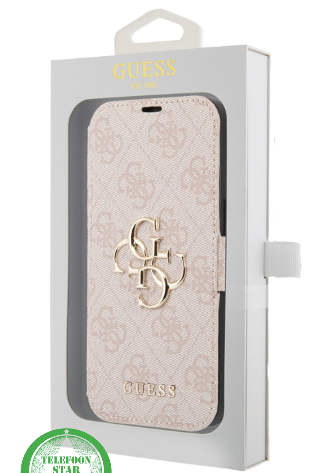Hoesje voor iPhone 13 Met Ventilatie &amp; Goud Accent