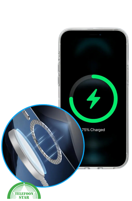 MagSafe Silicone hoesje voor iPhone 17 &ndash; stijlvol, praktisch, veilig, Slank, Schokbestendig &amp; Transparant | Telefoonstar