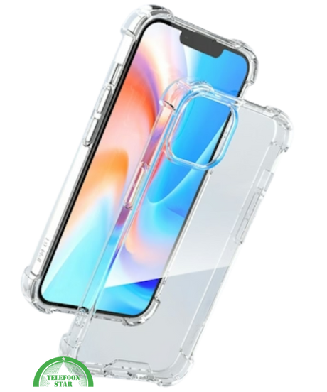 Hoesje voor iPhone 15 Plus Transparant Shockproof Sterk &amp; Ultra Helder