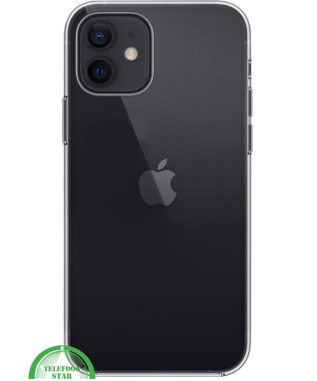 Hoesje voor iPhone 12 Mini Silicone, Slank, Elegant &amp; Krasbestendig
