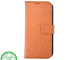 iPhone 15 2-in-1 Hoesje Bruin Leer &ndash; Bookcase met Uitneembare Backcover