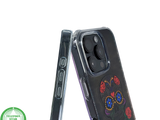iPhone 16 Pro Hoesje met Skull Design &ndash; Elegante Achterkant Bescherming Telefoonhoesje Transparant &amp; Stevig