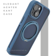 iPhone 15 Hoesje &ndash; Donkerblauw Met Ringhouder &amp; MagSafe | Stevig, Stijlvol &amp; Slim