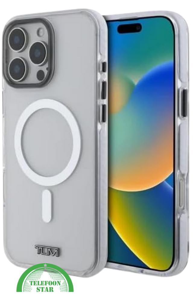 iPhone 16 Pro Max Transparant MagSafe Hoesje &ndash; Slank, Sterk en Elegant Ontworpen