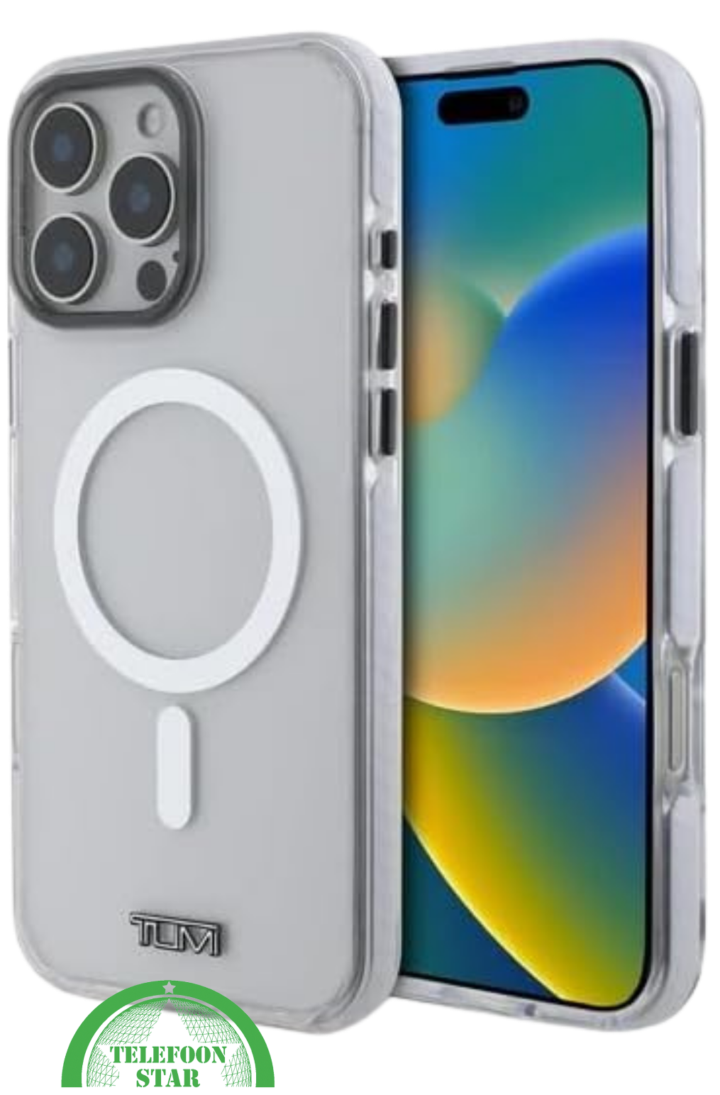 iPhone 16 Pro Max Transparant MagSafe Hoesje &ndash; Slank, Sterk en Elegant Ontworpen