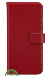 Hoesje voor Samsung S25 Edge Bookcase Rood