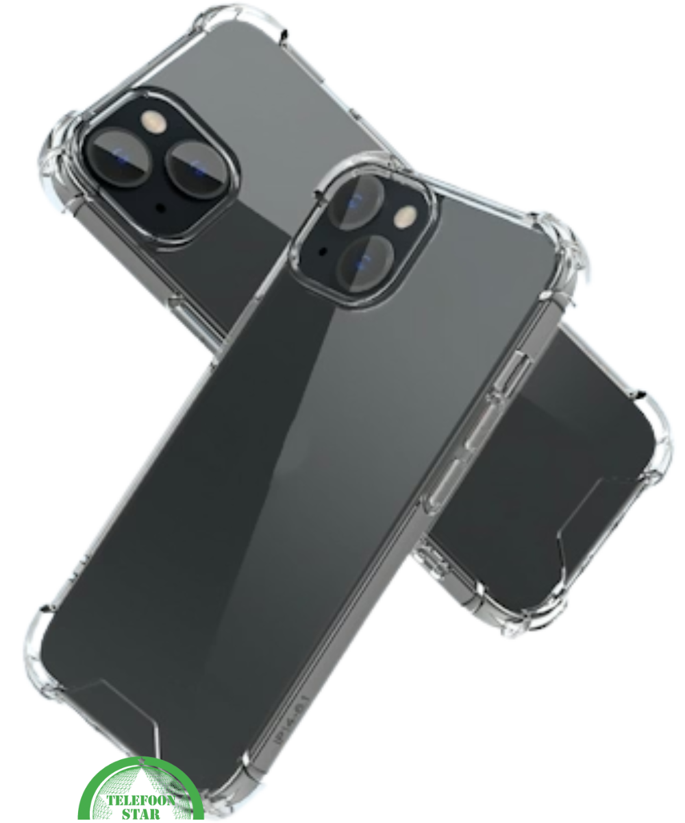 Hoesje voor iPhone 15 Plus Transparant Shockproof Sterk &amp; Ultra Helder