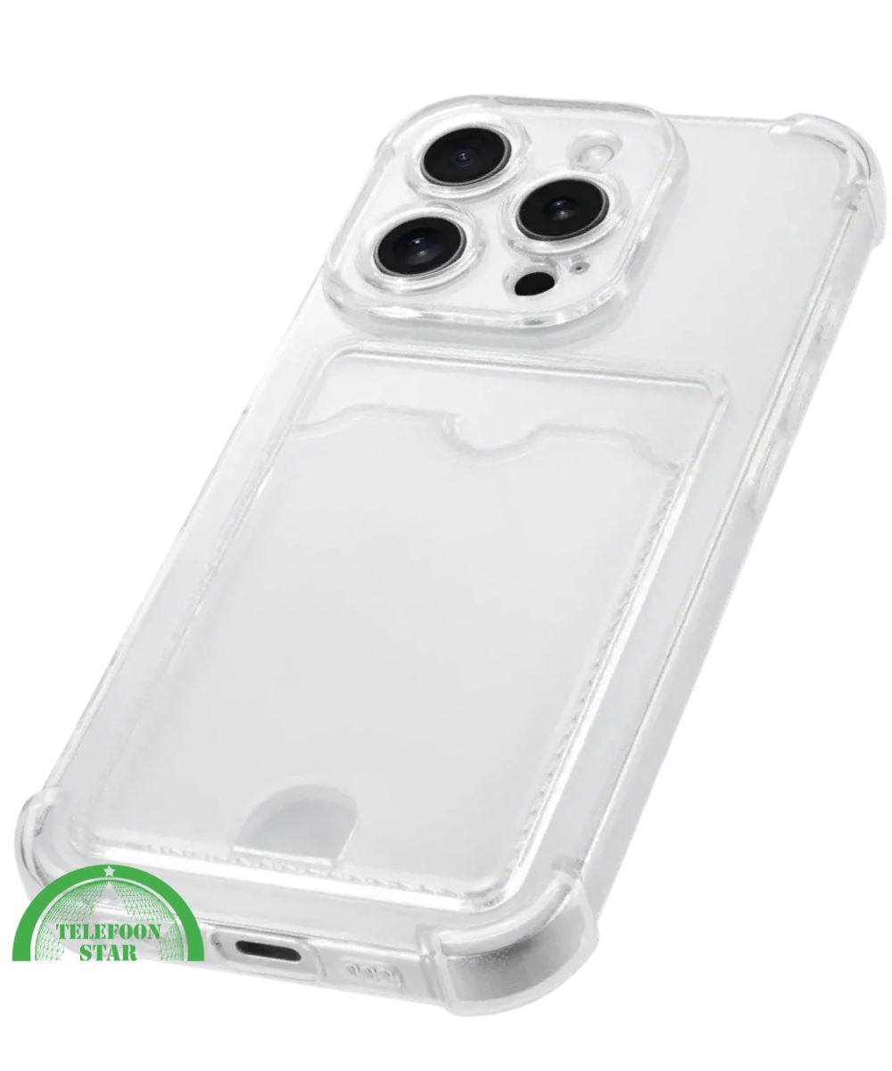 Hoesje voor iPhone 12 Pro met Kaartvak, Praktisch, Slank &amp; Veilig