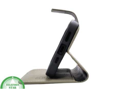 iPhone 15 Plus 2-in-1 Hoesje Groen Leer &ndash; Bookcase Met 2 in 1 Functie