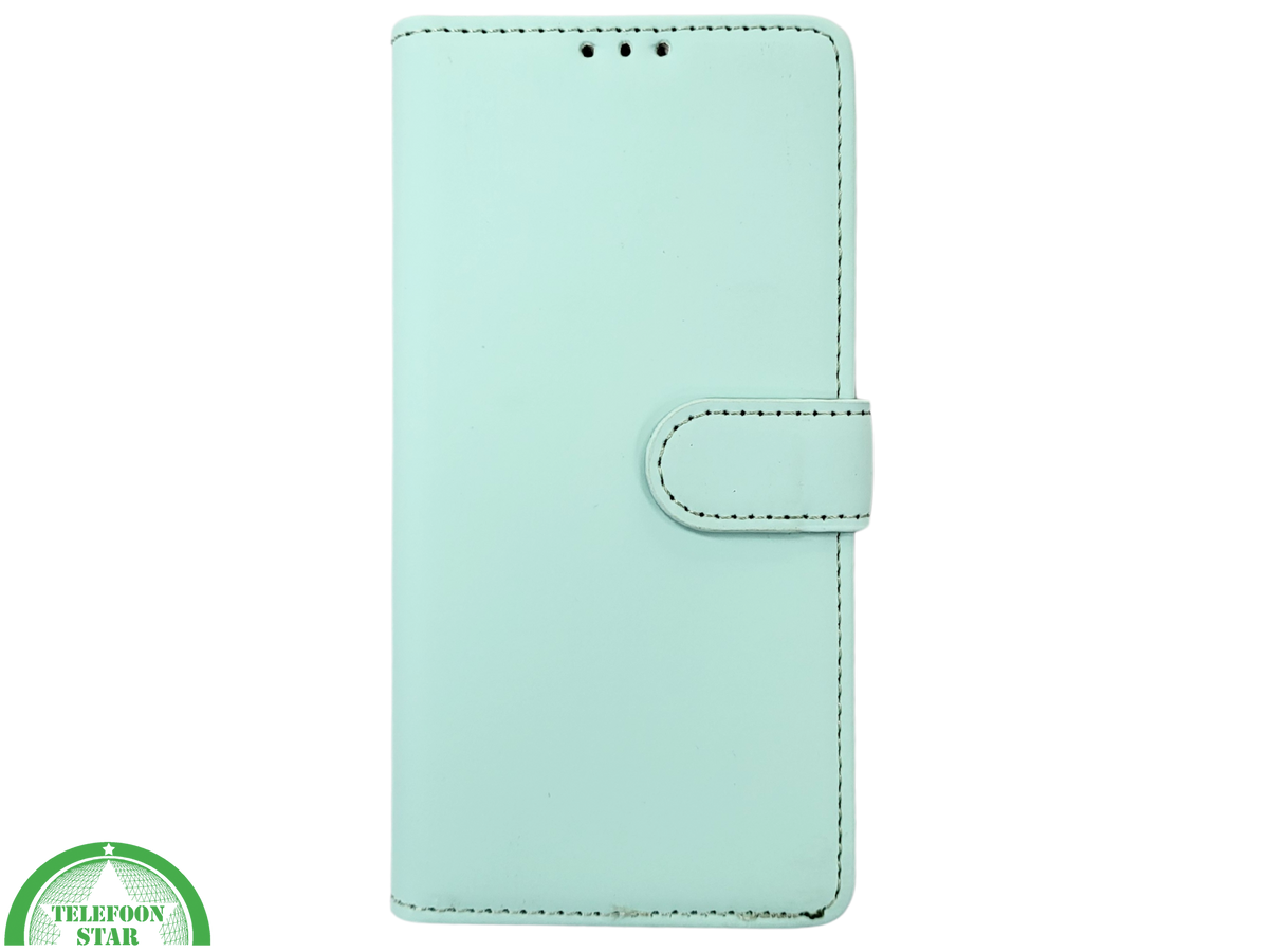 iPhone 16 Pro Bookcase Hoesje Mintgroen &ndash; Fris, Stijlvol &amp; Praktisch