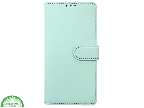 iPhone 16 Pro Bookcase Hoesje Mintgroen &ndash; Fris, Stijlvol &amp; Praktisch