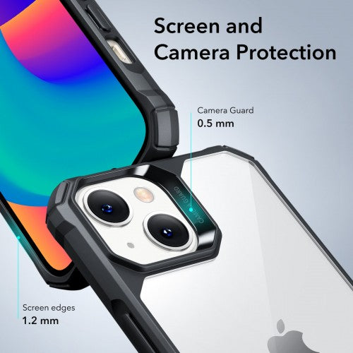 iPhone 13 hoesje zwart doorzichtig