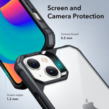 iPhone 13 hoesje zwart doorzichtig
