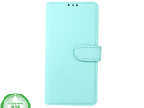 iPhone 15 Plus 2-in-1 Hoesje Mintgroen &ndash; Bookcase met Pasjeshouder