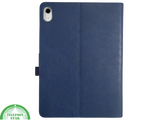 iPad 10e Gen 2022 Hoes Luxe Blauwe Bookcase 1,9 inch Schokbestendig