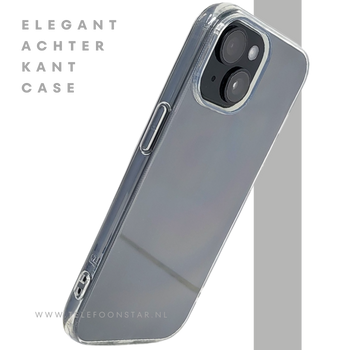 iPhone 15 Hoesje &ndash; Transparant Glanzend | Dun, Beschermend &amp; Stijlvol
