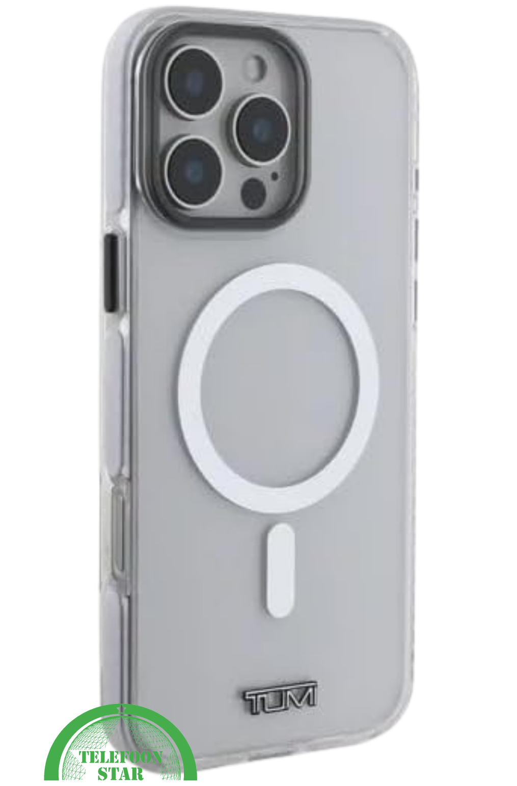 iPhone 16 Pro Max Transparant MagSafe Hoesje &ndash; Slank, Sterk en Elegant Ontworpen