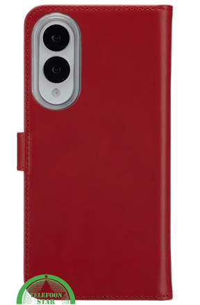 Hoesje voor Samsung S25 Edge Bookcase Rood