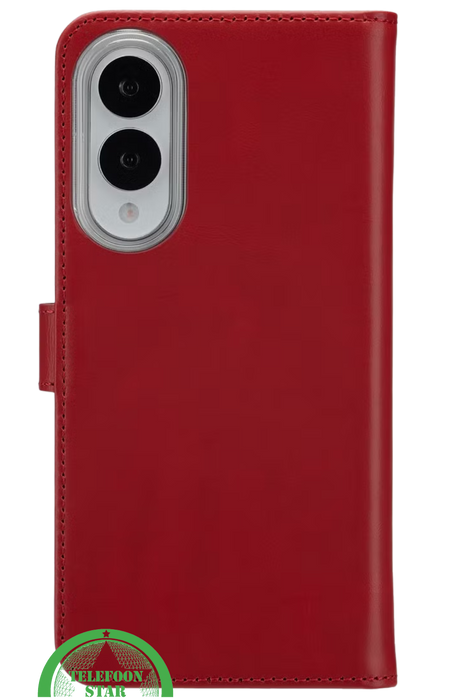 Hoesje voor Samsung S25 Edge Bookcase Rood