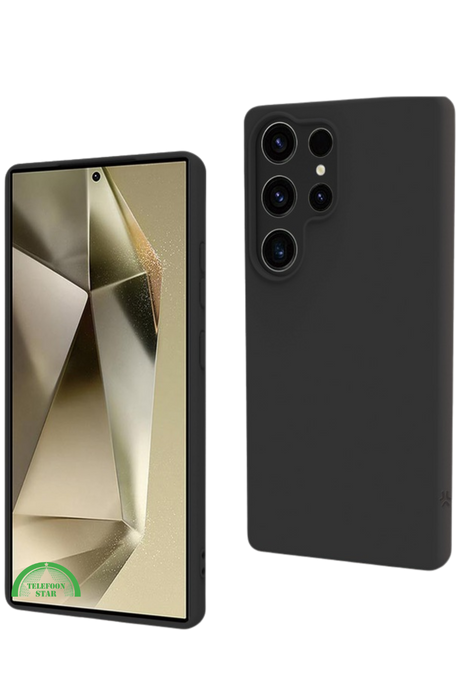 Hoesje voor S25 Ultra -Backcover Zwart