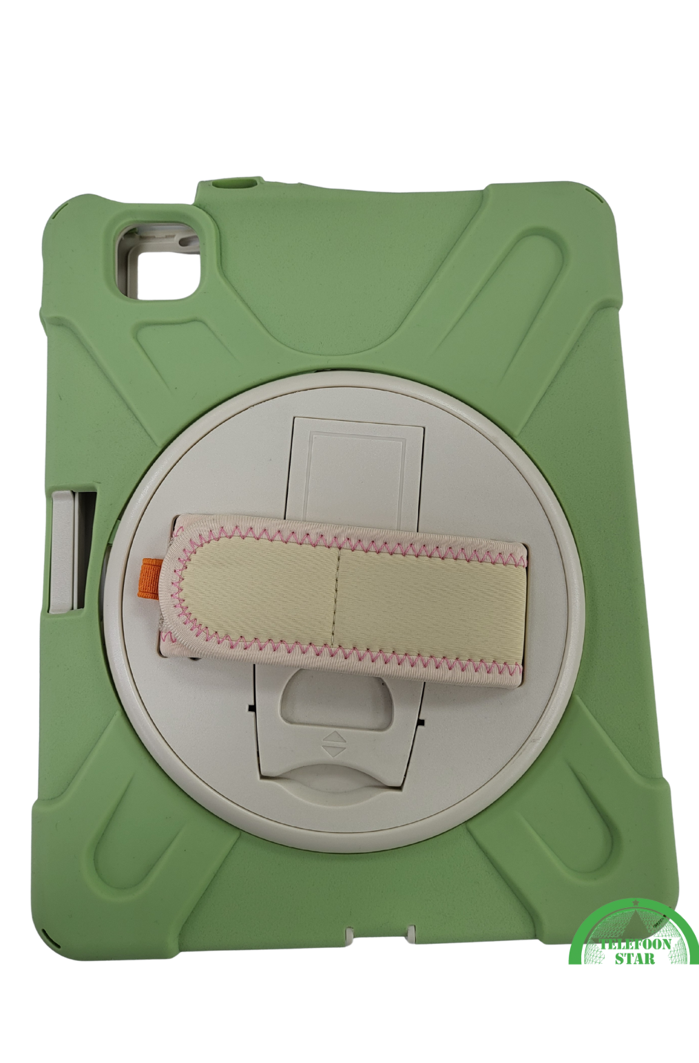 Shockproof Kinder Hoes iPad Air 4 10.9 (2020) – 360° Draaibare Standaard & Handstrap – Oranje