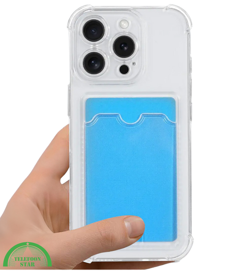 Hoesje voor iPhone 12 Pro met Kaartvak, Praktisch, Slank &amp; Veilig