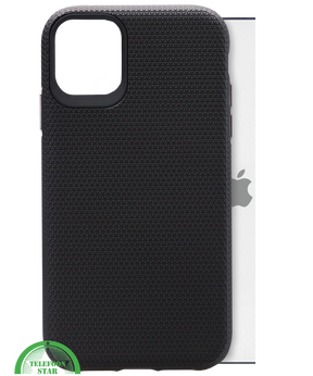 Hoesje voor iPhone 12 Zwart Anti-Slip, Sterk, Gripvast & Slank Design