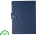 iPad 10e Gen 2022 Hoes Luxe Blauwe Bookcase 1,9 inch Schokbestendig