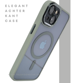 ProtectCase iPhone 13 / 14 Groen &ndash; MagSafe Hoesje met Stevige Bescherming