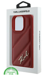 iPhone 16 Pro Luxe Leren Hoesje &ndash; Rood | Elegant, Stevig en Stijlvol Design