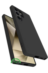 Hoesje voor S25 Ultra -Backcover Zwart