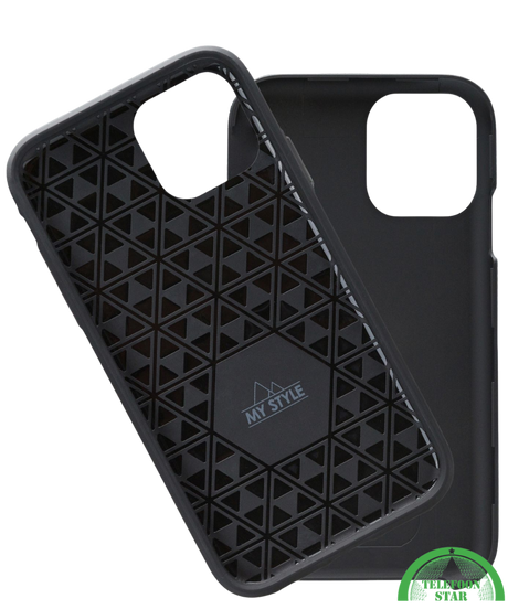 Hoesje voor iPhone 12 Mini Zwart Anti-Slip, Sterk, Gripvast &amp; Slank Design