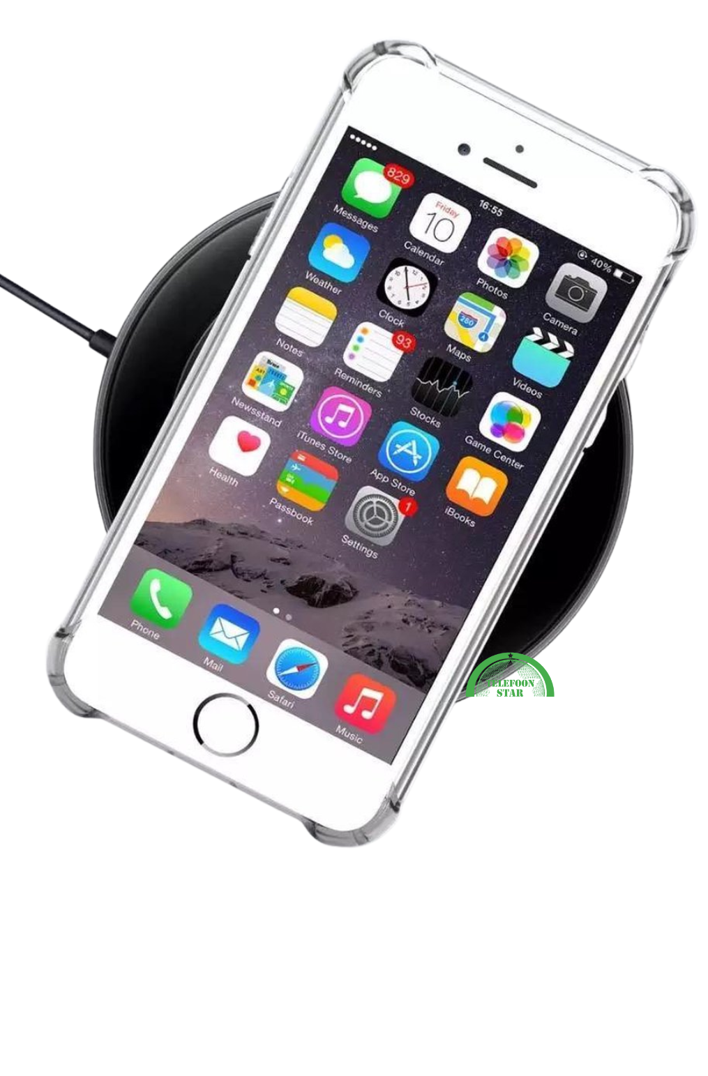 Transparant Hoesje voor iPhone SE Antishock MagSafe, Magnetisch, Slank &amp; Krasbestendig