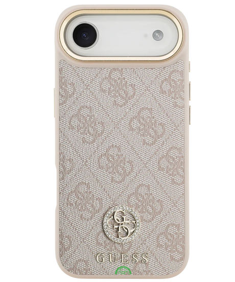 Hoesje voor iPhone 17 Air Beige met Koord en Camera Bescherming
